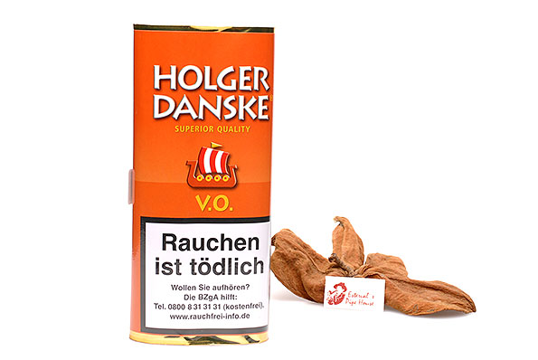 Holger Danske V.O. (Vanilla and Orange) Pfeifentabak 40g Pouch Holger Danske V.O. (Vanilla and Orange) Pfeifentabak 40g Pouch